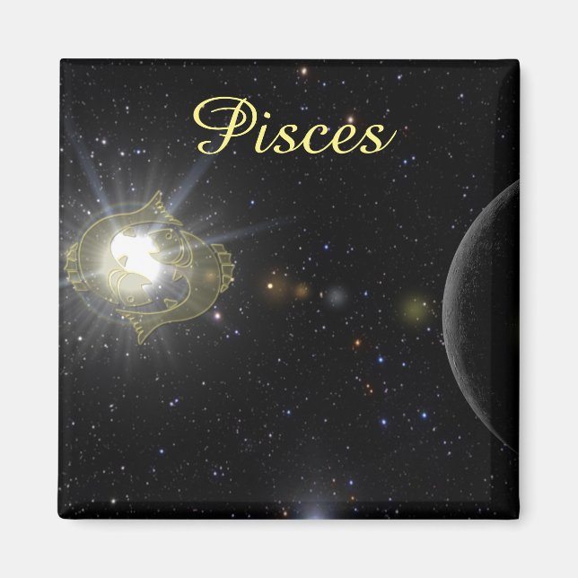 Bright Pisces Magnet (Front)