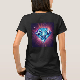 Bright Pixelated Diamond  T-Shirt