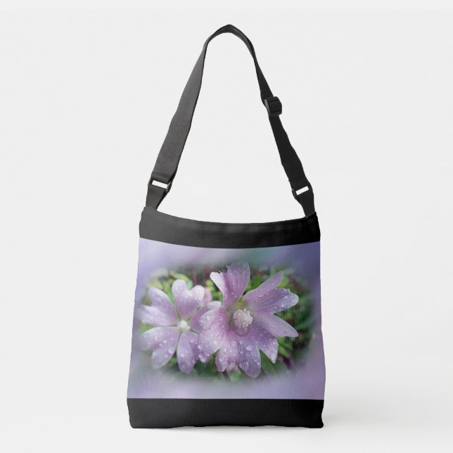 Bright purple crossbody bag (Front)
