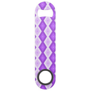 Bright purple diamond pattern