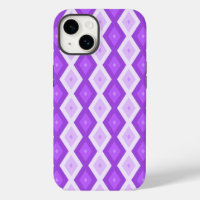 Bright purple diamond pattern