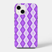 Bright purple diamond pattern