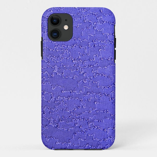 Bright purple fabric Case-Mate iPhone case (Back)