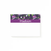 Bright Purple Flowers Pattern