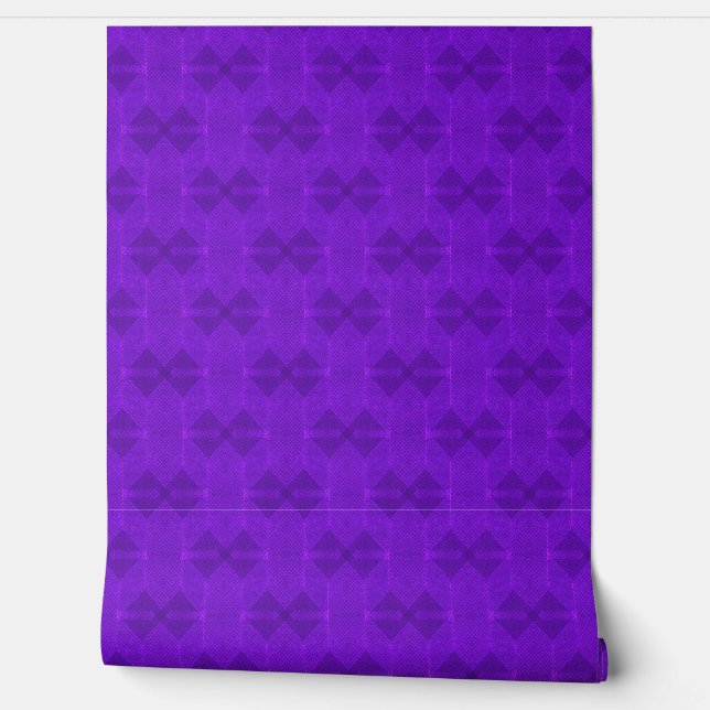 Bright purple geometric texture. wallpaper (Unrolling)