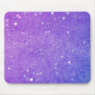 Bright Purple Glitter - Shiny, Sparkles Mouse Pad