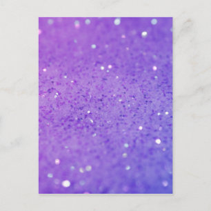 Bright Purple Glitter - Shiny, Sparkles Postcard