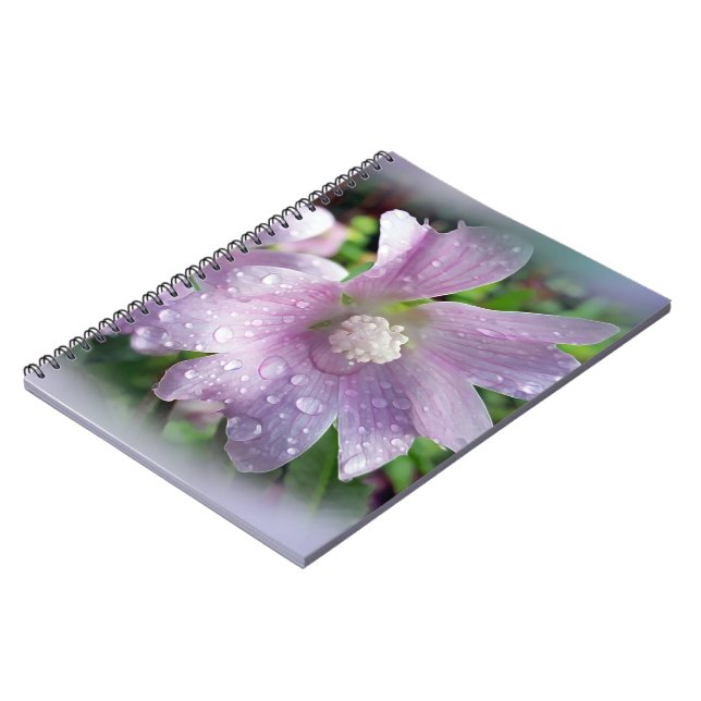 Bright purple notebook (Left Side)