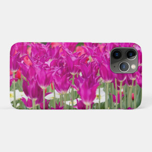Bright Purple Pink Posies iPhone 11 Pro Case