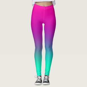 Bright Rainbow Child Star Twilight Colourful Leggings
