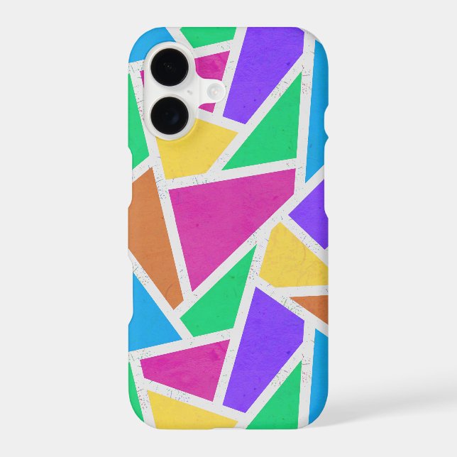 Bright rainbow colours mosaic (Back)
