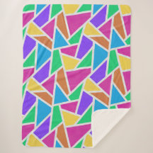 Bright rainbow colours mosaic