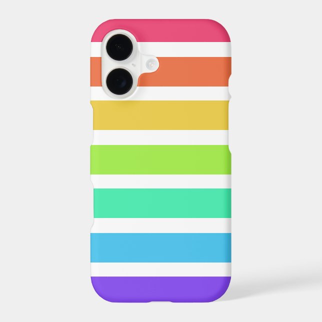 Bright rainbow stripes (Back)