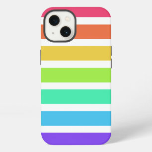 Bright rainbow stripes Case-Mate iPhone case