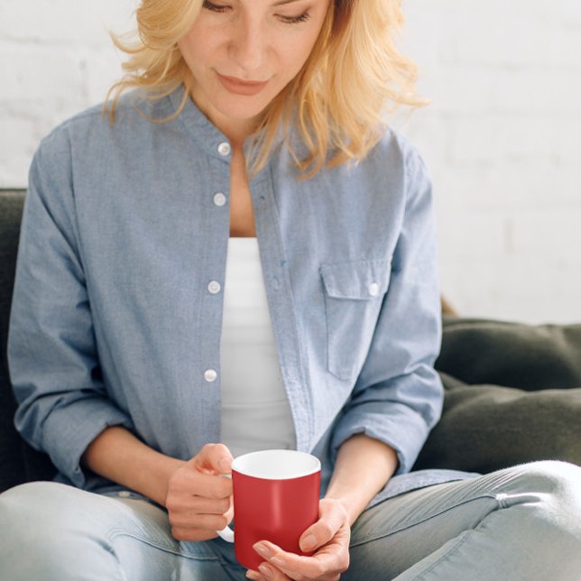 Bright Red  Coffee Mug (Creator Uploaded)