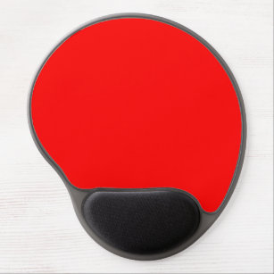 Bright Red  Gel Mouse Pad