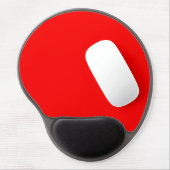 Bright Red  Gel Mouse Pad (Left Side)