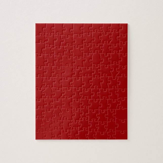 Bright Red Jigsaw Puzzle (Vertical)