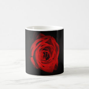 Bright Red Rose Coffee Mug