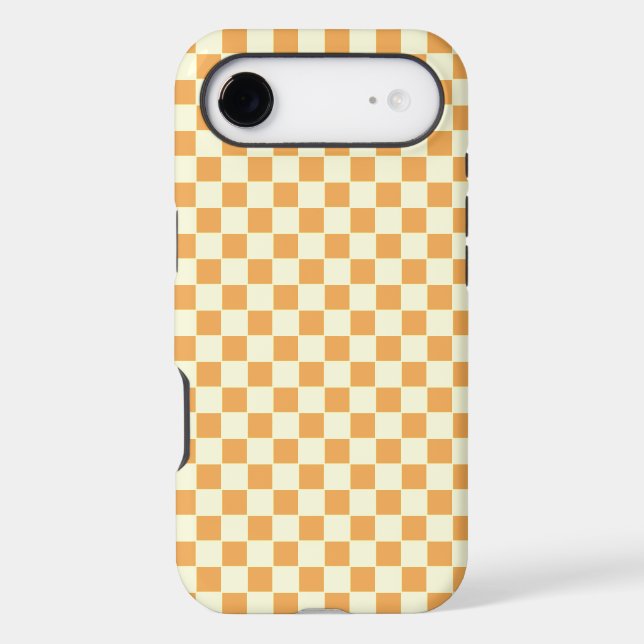 Bright Retro Chequerboard Design (Back)