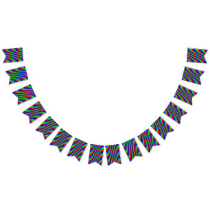 Bright RGB Bunting