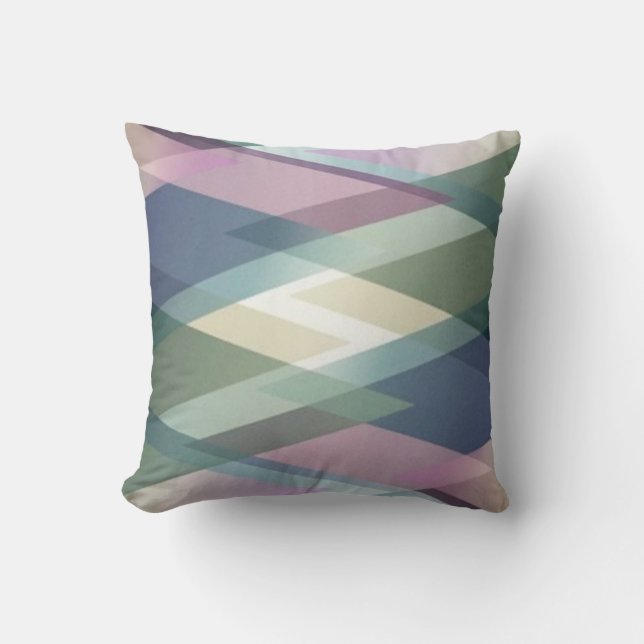 Bright Rhombus Pillow (Front)