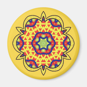 Bright Round Magnet - 12