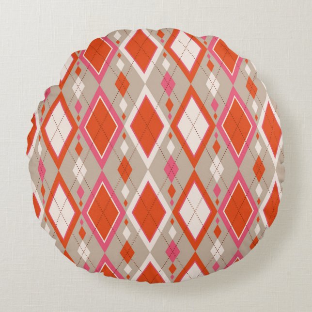 Bright Round Pillow (Front)
