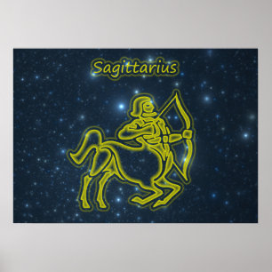Bright Sagittarius Poster