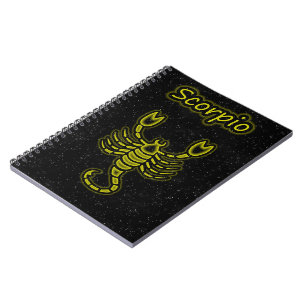 Bright Scorpio Notebook