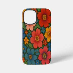 Bright Seamless Wildflower Pattern iPhone 12 Mini Case