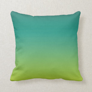 Bright Shades of Lime Cushion
