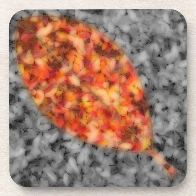 Bright Shadows Cork Coaster (Front)