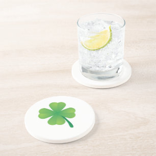 Bright Shamrock Saint Patrick's Coaster
