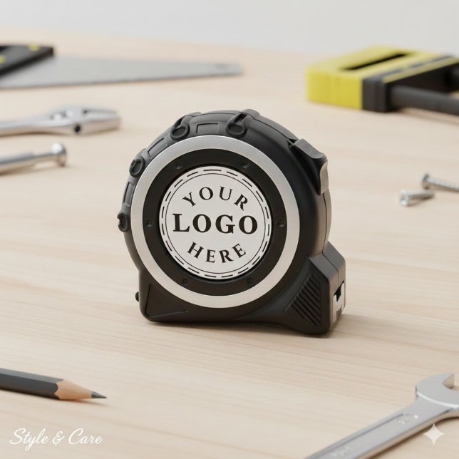 Bright Silver Tape Measure Featuring Your Logo 1 (Bright Silver Tape Measure Featuring Your Logo)