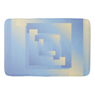 bright sky colours bath mat