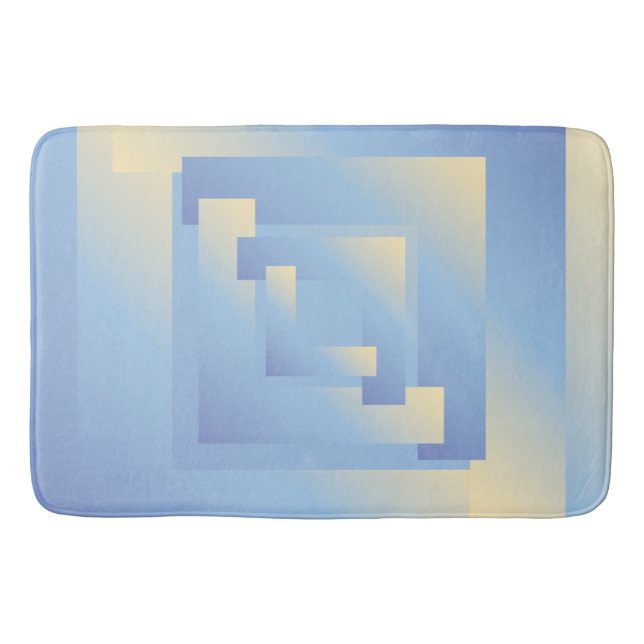 bright sky colours bath mat (Front)
