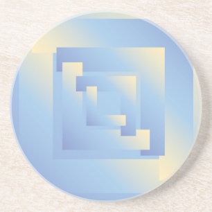 bright sky colours coaster