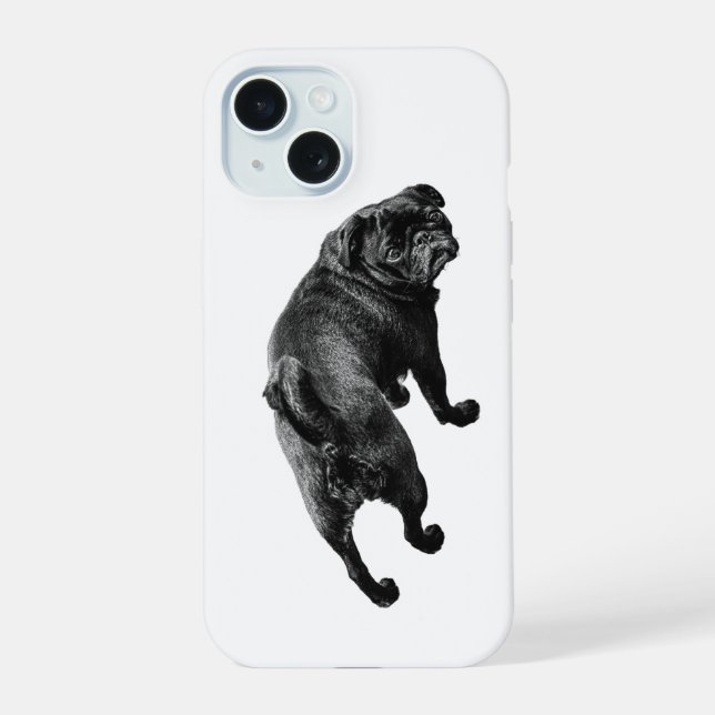 Bright Sky, Loyal Guardian iPhone 15 Case (Back)