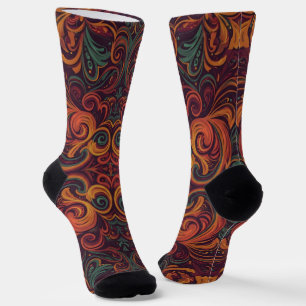 Bright Socks Elaborate Seamless Patterns 0039327