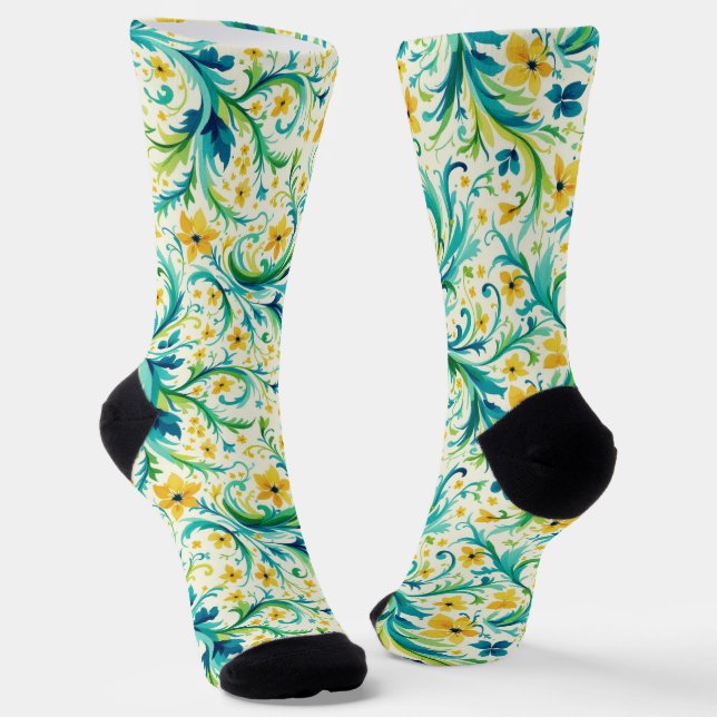 Bright Socks Elaborate Seamless Patterns 0039348 (Angled)