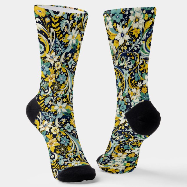 Bright Socks Elaborate Seamless Patterns 0039357 (Angled)