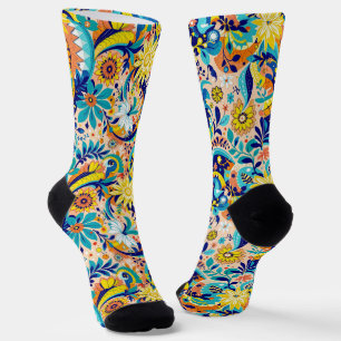 Bright Socks Elaborate Seamless Patterns 0039358