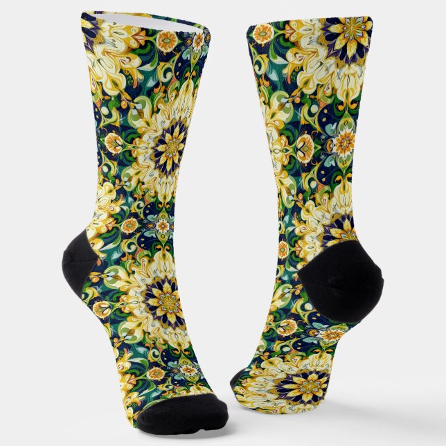 Bright Socks Elaborate Seamless Patterns 0039367 (Angled)