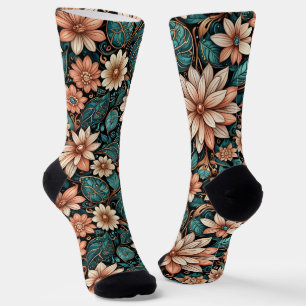 Bright Socks Elaborate Seamless Patterns 0039395