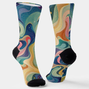 Bright Socks Elaborate Seamless Patterns 0039400