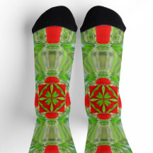 Bright Socks Fractal Seamless Patterns 0042002