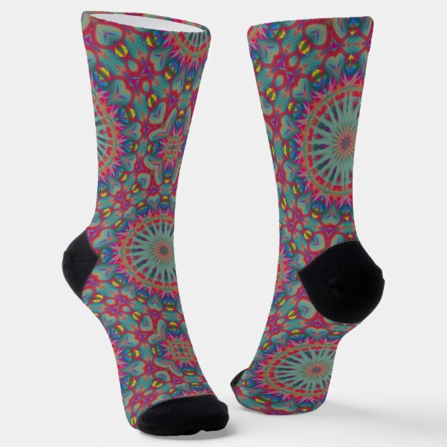 Bright Socks Fractal Seamless Patterns 0042003 (Angled)