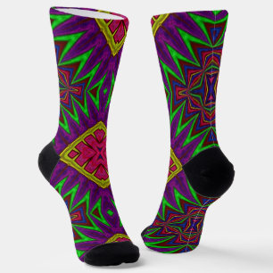 Bright Socks Fractal Seamless Patterns 0042022
