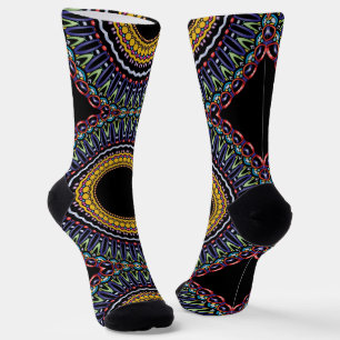 Bright Socks Fractal Seamless Patterns 0042051